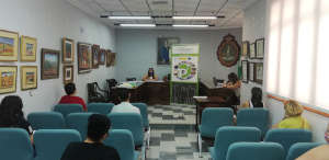 Sesión informativa del curso Elaboración de productos a raíz del aceite de oliva Ed. 4 en Santisteban del Puerto