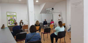 Sesión informativa del curso Gestión de llamadas de teleasistencia Ed. 1 en Lopera. Turno de tarde