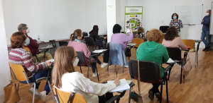 Apertura del curso Gestión de llamadas de teleasistencia Ed. 1 en Lopera. Turno de tarde