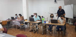 Seguimiento de formación práctica del curso Gestión de llamadas de Teleasistencia Ed. 1 en Lopera. Turno de tarde