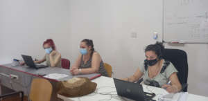 Seguimiento de formación práctica del curso Gestión de llamadas de Teleasistencia Ed. 2 en Lopera. Turno de mañana