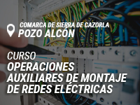 Curso Operaciones Auxiliares de Montaje de Redes Eléctricas en Pozo Alcón
